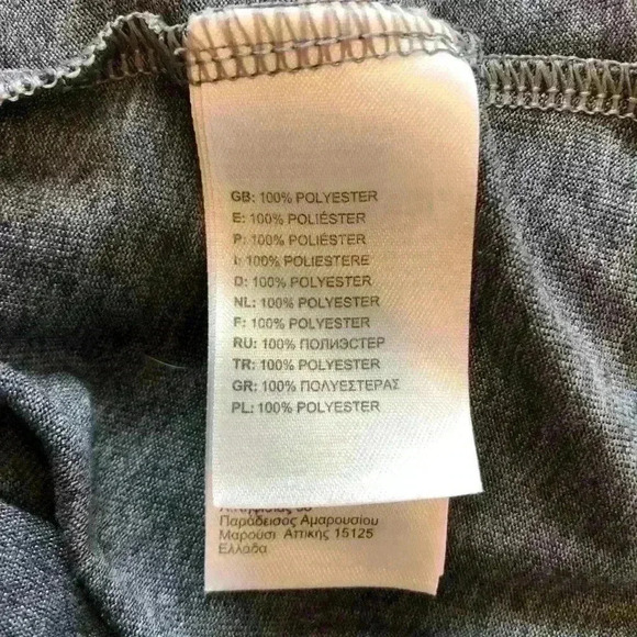 🌈 6/$60, The North Face Short Sleeve Top, Grey, Size XSmall - Picture 7 of 7